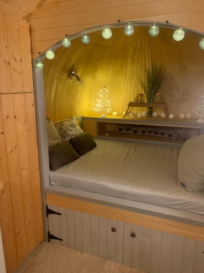 Cabane En Bois Avec Bain Nordique Et Sauna Marigny  Esterno foto